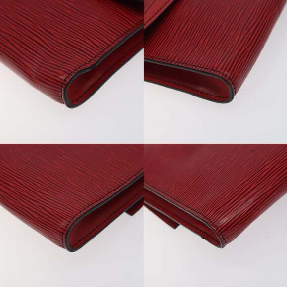 LOUIS VUITTON Epi Pochette Arche Shoulder Bag Red M52577 - Picture 10 of 13